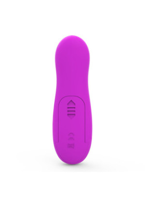 Stimulateur de clitoris par vibrations sur membranes violet 10 vitesses de voyage - BOZ-035PUR